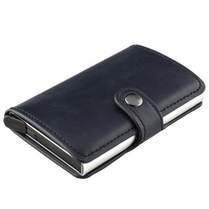 Pop up RFID Card Holder Aluminum SD 024 (Cognac)