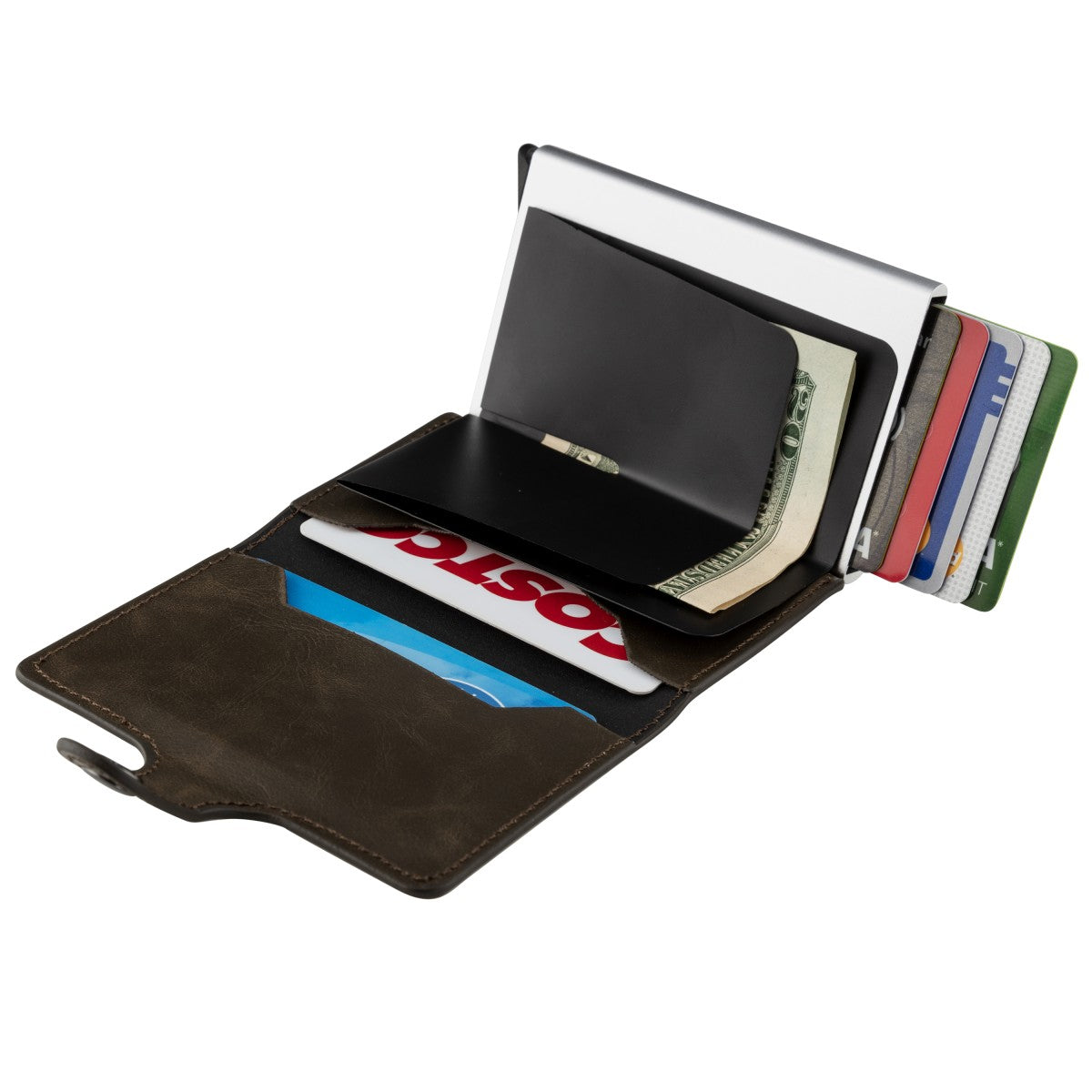 Pop up RFID Card Holder Aluminum SD 024