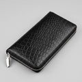 Womens Credit Card Holder RFID Croco - grey