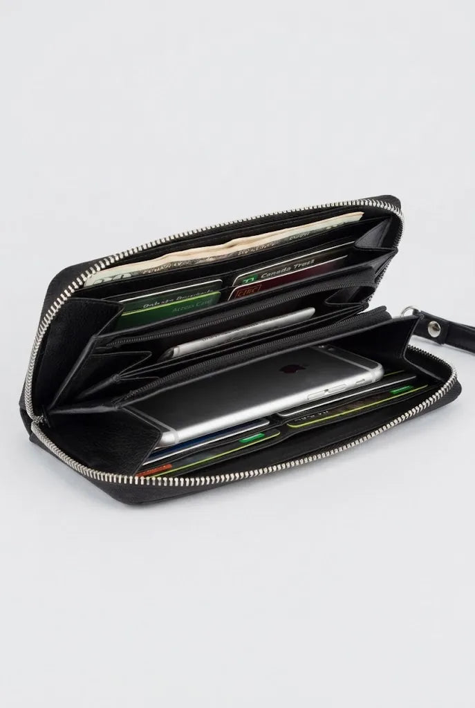 Womens Credit Card Holder RFID Croco