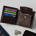 Womens Credit Card Holder RFID Blocking, Zipper Holder (Croco Pattern) – Artizanni Leather