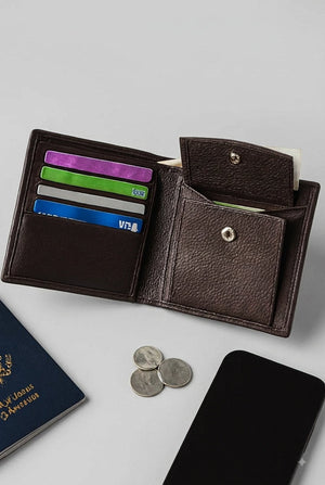 Womens Credit Card Holder RFID Blocking, Zipper Holder (Croco Pattern) – Artizanni Leather