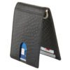 Leather Minimalist Wallet Slim RFID