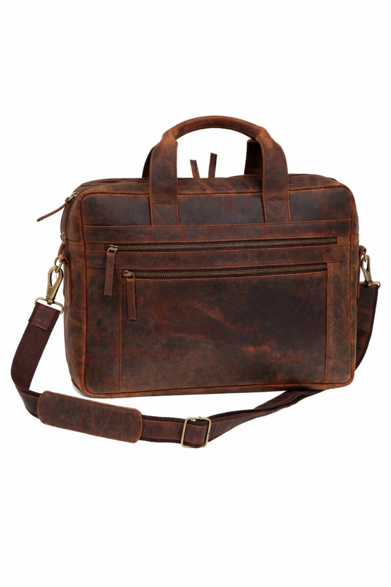 Buffalo Leather Pilot Bag AZ 052 16.25”*11.75”*3” Inches (L*H*B) Buffalo Leather Pilot Bag AZ 052 16.25”*11.75”*3” Inches (L*H*B)