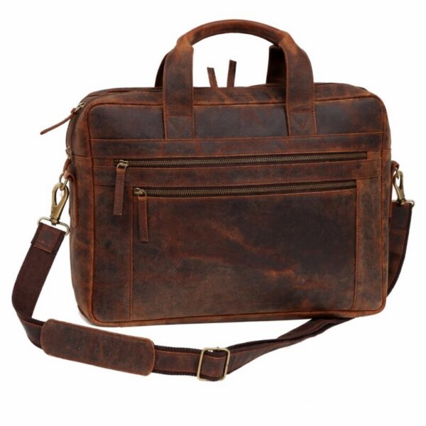 Buffalo Leather Pilot Bag AZ 052  16.25”*11.75”*3” Inches (L*H*B)
