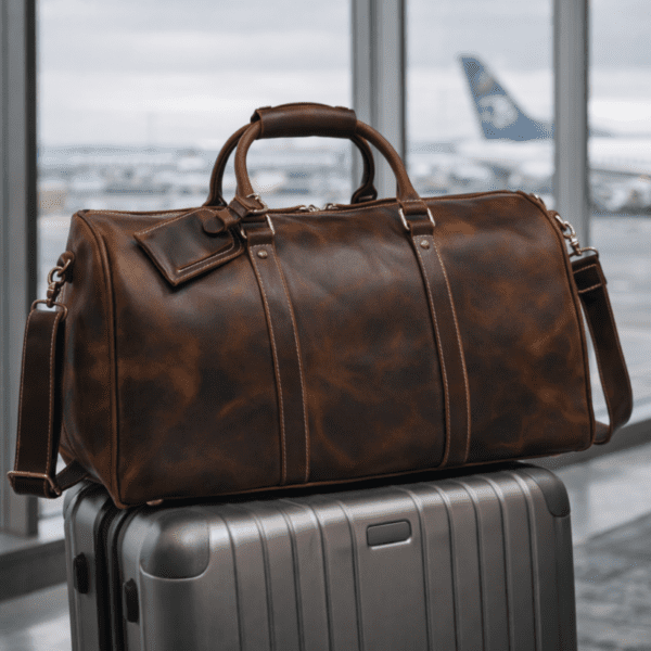 Genuine Leather Full Grain Duffle Bags (Vintage) Genuine Leather Full Grain Duffle Bags (Vintage)