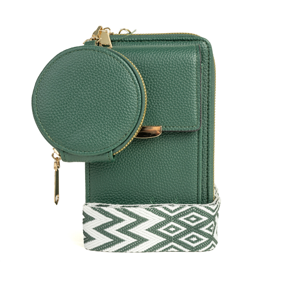 Vegan Crossbody Bag with Adjustable Guitar Strap SD 074