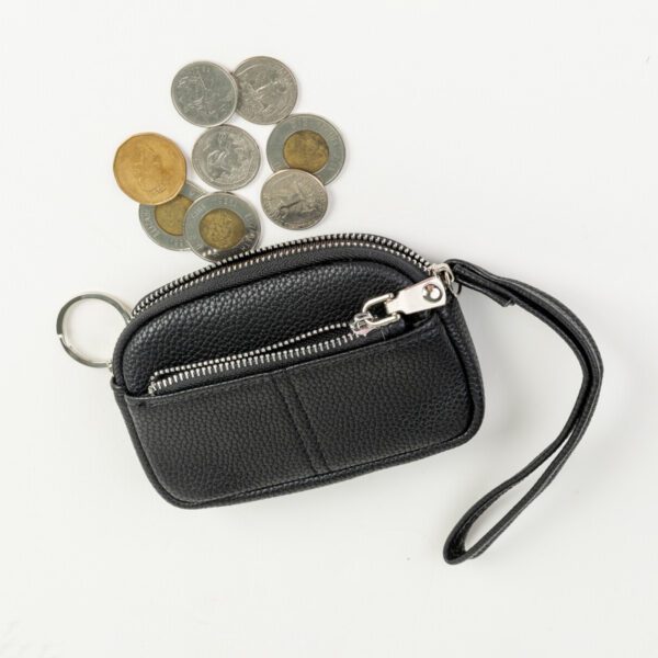 Womens Small Coin pouch Ladies Wristlet with Card Holder