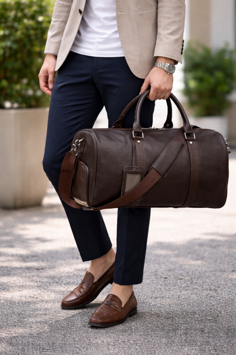 Trailblazer Bag (Full Grain Bag) 21.7”* 10.6”*11.0” inch (L*W*H)