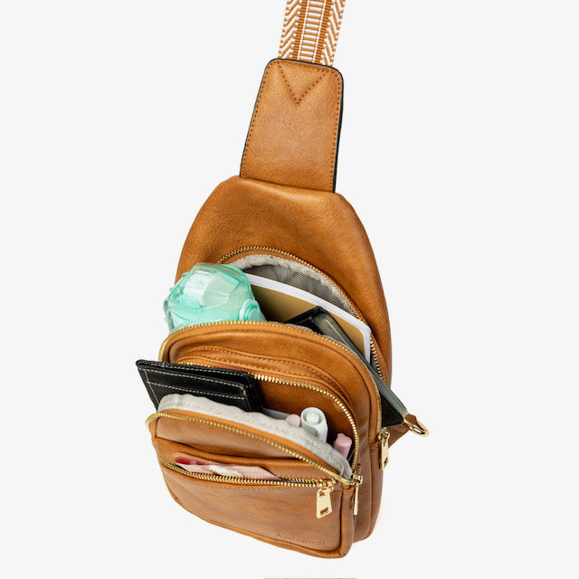 Artizanni Leather Sling Bag for Women Crossbody Bag Fanny Pack
