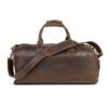 Leather Top Grain Duffel Bag for Men and Women Travel Bag MK 083 (Vintage) Leather Top Grain Duffel Bag for Men and Women Travel Bag MK 083 (Vintage)