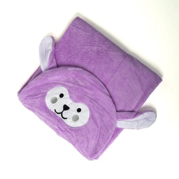 Baby Hooded Towel, Premium Cotton Infant, 2-Pack, 76*76 cm, Newborn Bath with Hood for Baby Girls & Boys