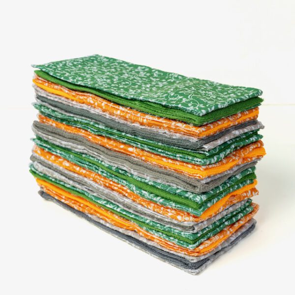 Kitchen Towels Cotton Pack of 12 pieces, High Absorbent Quick Drying Super Soft Plush