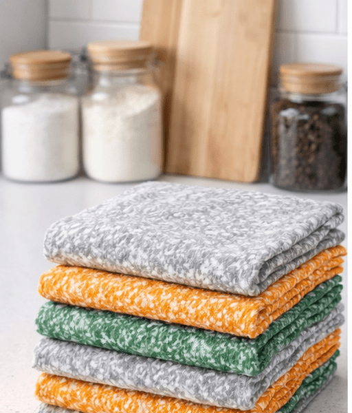 Kitchen Towels Cotton Pack of 12 pieces, High Absorbent Quick Drying Super Soft Plush Kitchen Towels Cotton Pack of 12 pieces, High Absorbent Quick Drying Super Soft Plush