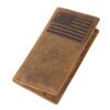 Men’s checkbook Rodeo Long Wallet (FLAG) SD 033, Size : 3.6” W * 7.1” H Inches Men’s checkbook Rodeo Long Wallet (FLAG) SD 033, Size : 3.6” W * 7.1” H Inches